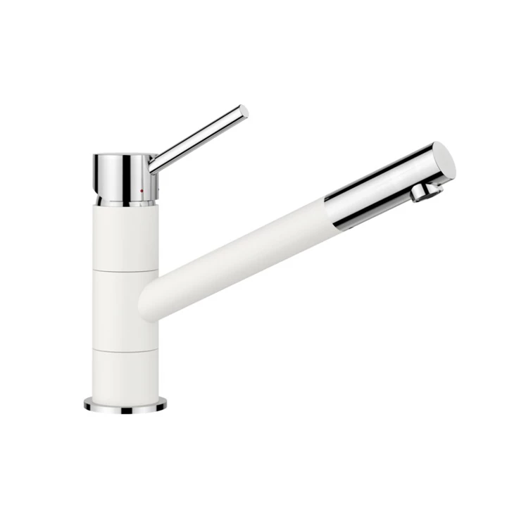 Blanco KANO csaptelep, fehér/króm , magasnyomású 525030 Blanco KANO csaptelep, fehér/króm , magasnyomású 525030