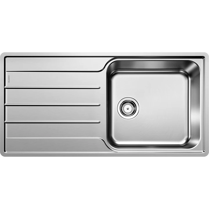 Blanco LEMIS XL 6 S-IF mosogatótálca, forgatható, fényezett rozsdamentes acél, csaplyuk nélkül, excenter nélkül 523034 Blanco LEMIS XL 6 S-IF mosogatótálca, forgatható, fényezett rozsdamentes acél, csaplyuk nélkül, excenter nélkül 523034