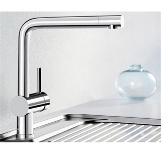Blanco LINUS HD magas nyomású konyhai álló csaptelep, króm 514019 Blanco LINUS HD magas nyomású konyhai álló csaptelep, króm 514019