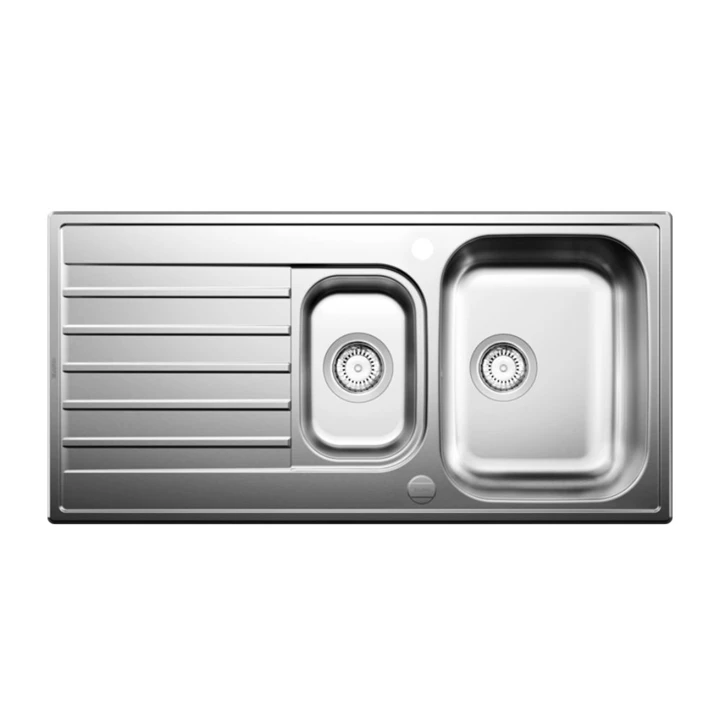 Blanco LIVIT II 6S mosogatótálca, fényezett rozsdamentes acél, excenter 526624 Blanco LIVIT II 6S mosogatótálca, fényezett rozsdamentes acél, excenter 526624