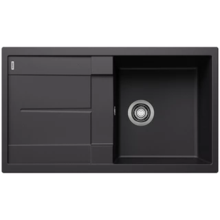 Blanco METRA 5 S Silgranit mosogatótálca excenter nélkül, fekete 525919 Blanco METRA 5 S Silgranit mosogatótálca excenter nélkül, fekete 525919