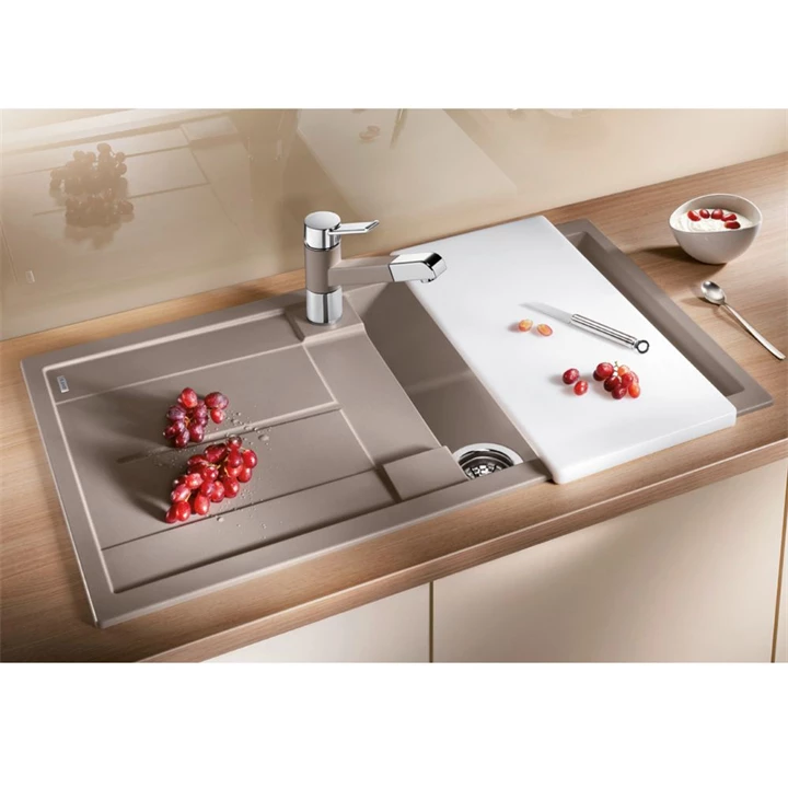 Blanco METRA 5 S SILGRANIT mosogatótálca, törtfehér, excenter nélkül 527110 Blanco METRA 5 S SILGRANIT mosogatótálca, törtfehér, excenter nélkül 527110