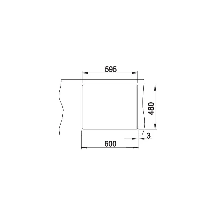 BLANCO METRA 6 Silgranit mosogatótálca excenter nélkül, antracit 516179 BLANCO METRA 6 Silgranit mosogatótálca excenter nélkül, antracit 516179