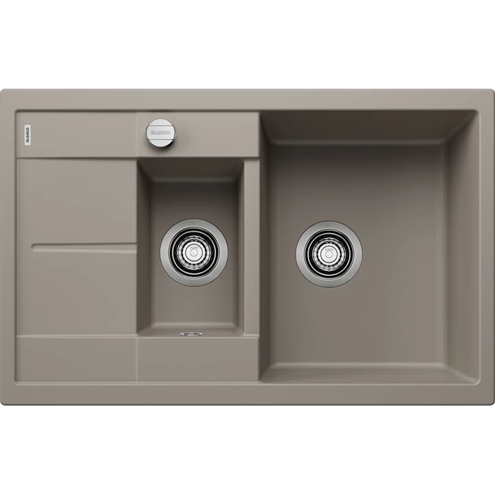 Blanco METRA 6 S COMPACT Silgranit mosogatótálca excenterrel, tartufo 517353 Blanco METRA 6 S COMPACT Silgranit mosogatótálca excenterrel, tartufo 517353
