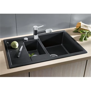 Blanco METRA 6 S COMPACT Silgranit mosogatótálca excenterrel, tartufo 517353 Blanco METRA 6 S COMPACT Silgranit mosogatótálca excenterrel, tartufo 517353