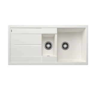 Blanco METRA 6 S silgranit mosogatótálca, excenter nélkül, fehér 513223 Blanco METRA 6 S silgranit mosogatótálca, excenter nélkül, fehér 513223