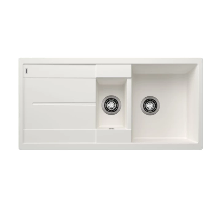 Blanco METRA 6 S silgranit mosogatótálca, excenter nélkül, fehér 513223 Blanco METRA 6 S silgranit mosogatótálca, excenter nélkül, fehér 513223