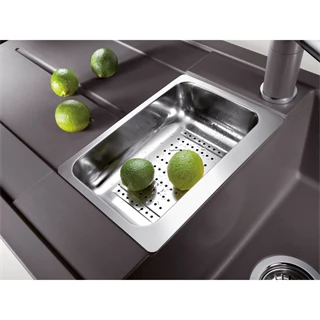 Blanco METRA 6 S silgranit mosogatótálca, excenter nélkül, fehér 513223 Blanco METRA 6 S silgranit mosogatótálca, excenter nélkül, fehér 513223