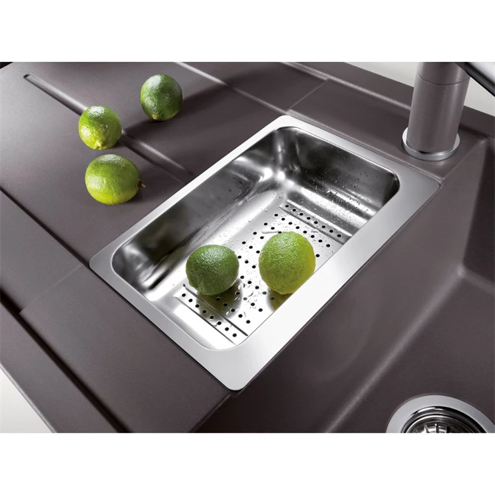 Blanco METRA 6 S silgranit mosogatótálca, excenter nélkül, fehér 513223 Blanco METRA 6 S silgranit mosogatótálca, excenter nélkül, fehér 513223