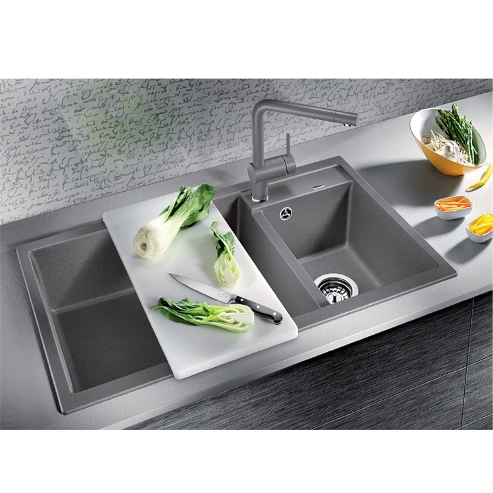 Blanco METRA 9 SILGRANIT mosogatótálca, vulkánszürke, excenter nélkül 527304 Blanco METRA 9 SILGRANIT mosogatótálca, vulkánszürke, excenter nélkül 527304