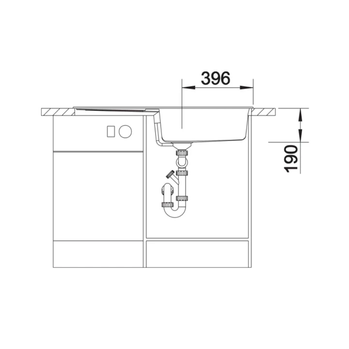 Blanco METRA XL 6 S SILGRANIT mosogatótálca, vulkánszürke, excenter nélkül 527307 Blanco METRA XL 6 S SILGRANIT mosogatótálca, vulkánszürke, excenter nélkül 527307