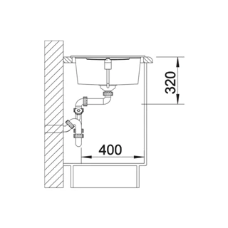Blanco METRA XL 6 S SILGRANIT mosogatótálca, vulkánszürke, excenter nélkül 527307 Blanco METRA XL 6 S SILGRANIT mosogatótálca, vulkánszürke, excenter nélkül 527307
