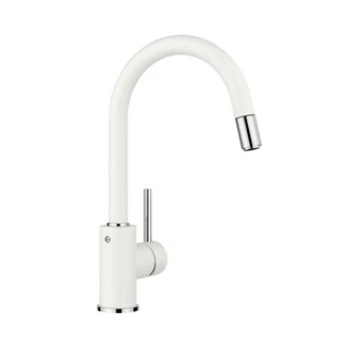 Blanco MIDA-S kihúzható fejes konyhai csaptelep, fehér HD 521457 Blanco MIDA-S kihúzható fejes konyhai csaptelep, fehér HD 521457