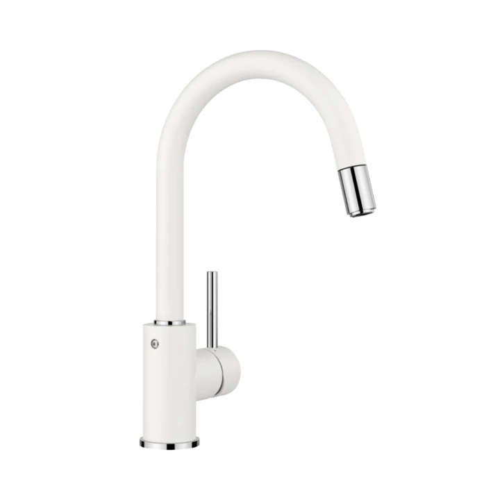 Blanco MIDA-S kihúzható fejes konyhai csaptelep, fehér HD 521457 Blanco MIDA-S kihúzható fejes konyhai csaptelep, fehér HD 521457
