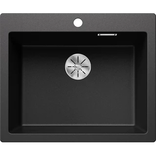 Blanco PLEON 6 Silgranit mosogatótálca excenter nélkül, antracit 521678 Blanco PLEON 6 Silgranit mosogatótálca excenter nélkül, antracit 521678