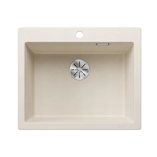 Blanco PLEON 6 SILGRANIT mosogatótálca, törtfehér, tartozékok nélkül, excenter nélkül 527137 Blanco PLEON 6 SILGRANIT mosogatótálca, törtfehér, tartozékok nélkül, excenter nélkül 527137