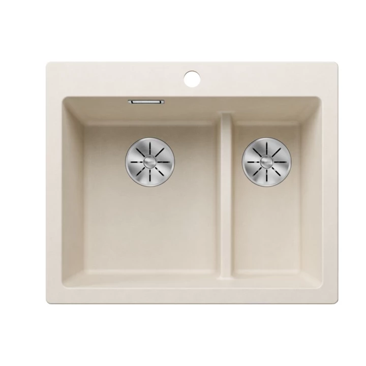 Blanco PLEON 6 SPLIT SILGRANIT mosogatótálca, törtfehér, tartozékok nélkül, excenter nélkül 527139 Blanco PLEON 6 SPLIT SILGRANIT mosogatótálca, törtfehér, tartozékok nélkül, excenter nélkül 527139