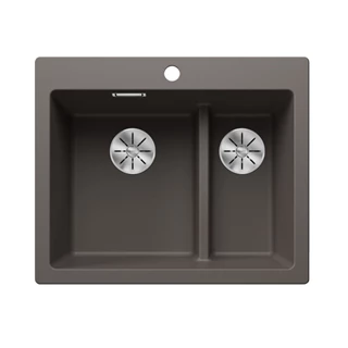 Blanco PLEON 6 SPLIT SILGRANIT mosogatótálca, vulkánszürke, tartozékok nélkül, excenter nélkül 527322 Blanco PLEON 6 SPLIT SILGRANIT mosogatótálca, vulkánszürke, tartozékok nélkül, excenter nélkül 527322