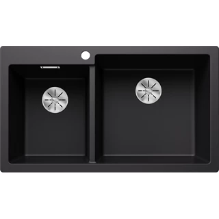 Blanco PLEON 9 SILGRANIT mosogatótálca, fekete, tartozékok nélkül, excenter nélkül 525958