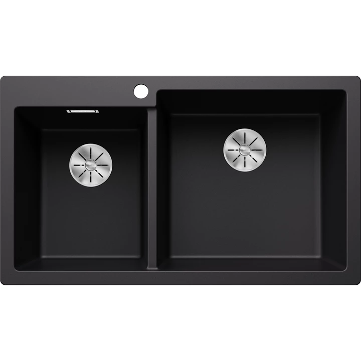 Blanco PLEON 9 SILGRANIT mosogatótálca, fekete, tartozékok nélkül, excenter nélkül 525958
