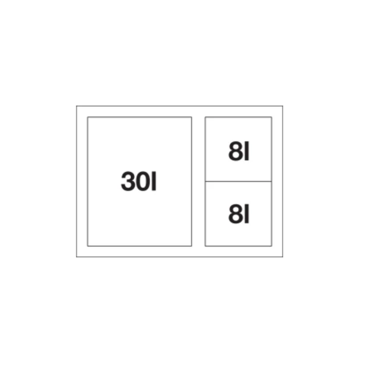 Blanco SELECT II XL 60/3 hulladéktároló 526205