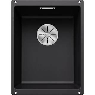 Blanco SUBLINE 320-U Silgranit mosogatótálca, fekete, excenter nélkül 525983