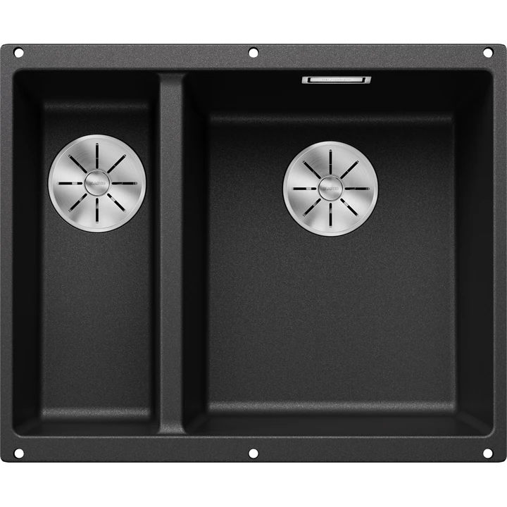 BLANCO SUBLINE 340/160-U jobbos Silgranit mosogatótálca excenter nélkül, antracit 523558 BLANCO SUBLINE 340/160-U jobbos Silgranit mosogatótálca excenter nélkül, antracit 523558