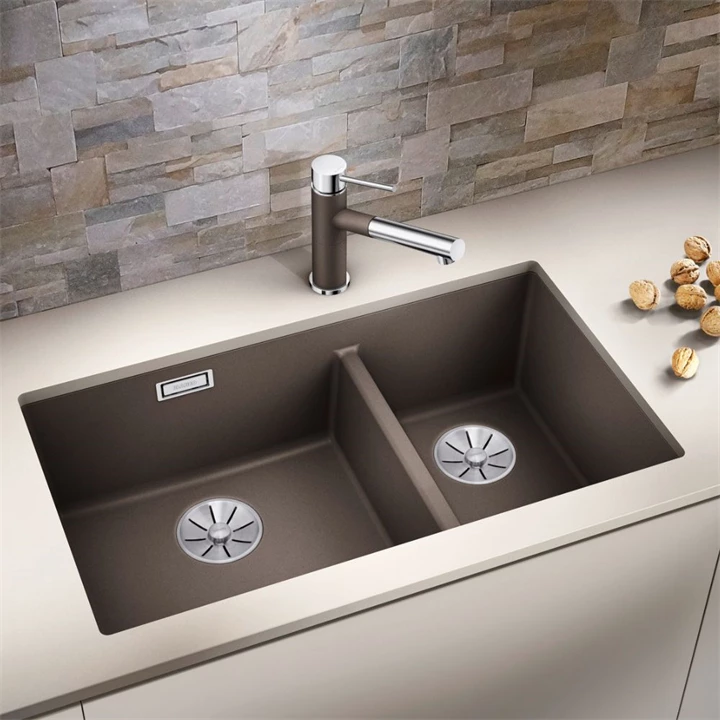 Blanco SUBLINE 430/270-U silgranit mosogatótálca, palaszürke, excenter nélkül 523152 Blanco SUBLINE 430/270-U silgranit mosogatótálca, palaszürke, excenter nélkül 523152