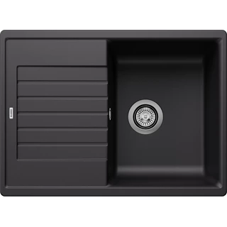 Blanco ZIA 45 S COMPACT silgranit mosogatótálca, fekete, excenter nélkül 526009 Blanco ZIA 45 S COMPACT silgranit mosogatótálca, fekete, excenter nélkül 526009