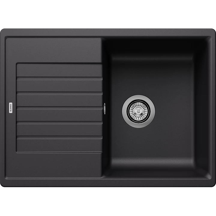 Blanco ZIA 45 S COMPACT silgranit mosogatótálca, fekete, excenter nélkül 526009 Blanco ZIA 45 S COMPACT silgranit mosogatótálca, fekete, excenter nélkül 526009