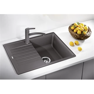 Blanco ZIA 45 S COMPACT silgranit mosogatótálca, fekete, excenter nélkül 526009 Blanco ZIA 45 S COMPACT silgranit mosogatótálca, fekete, excenter nélkül 526009