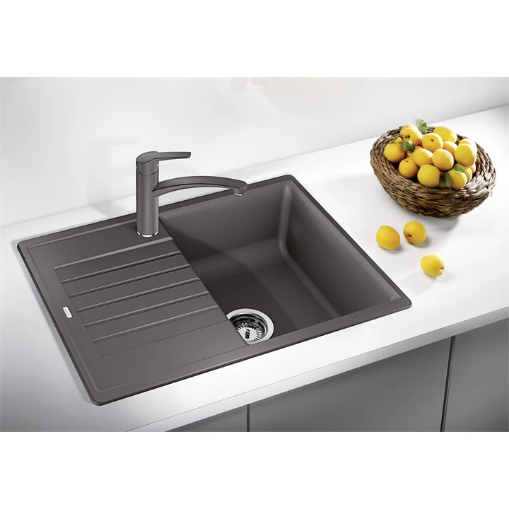Blanco ZIA 45 S COMPACT silgranit mosogatótálca, fekete, excenter nélkül 526009 Blanco ZIA 45 S COMPACT silgranit mosogatótálca, fekete, excenter nélkül 526009