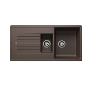 Blanco ZIA 6 S Silgranit mosogatótálca excenter nélkül, kávé 515072 Blanco ZIA 6 S Silgranit mosogatótálca excenter nélkül, kávé 515072
