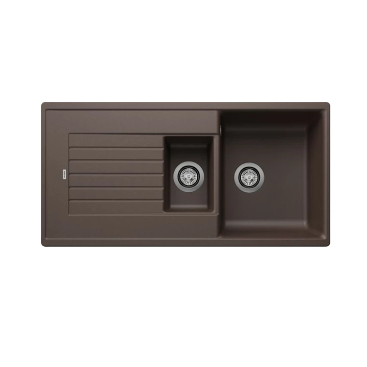 Blanco ZIA 6 S Silgranit mosogatótálca excenter nélkül, kávé 515072 Blanco ZIA 6 S Silgranit mosogatótálca excenter nélkül, kávé 515072