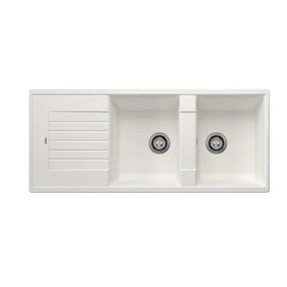 Blanco ZIA 8 S Silgranit mosogatótálca excenter nélkül, fehér 515597 Blanco ZIA 8 S Silgranit mosogatótálca excenter nélkül, fehér 515597