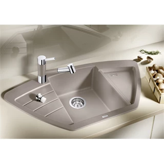 Blanco ZIA 9E Silgranit mosogatótálca excenter nélkül, antracit 514764 Blanco ZIA 9E Silgranit mosogatótálca excenter nélkül, antracit 514764