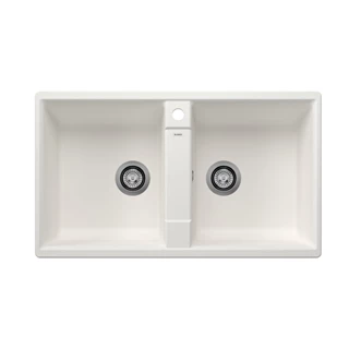 Blanco ZIA 9 silgranit mosogatótálca, excenter nélkül, fehér 516678 Blanco ZIA 9 silgranit mosogatótálca, excenter nélkül, fehér 516678