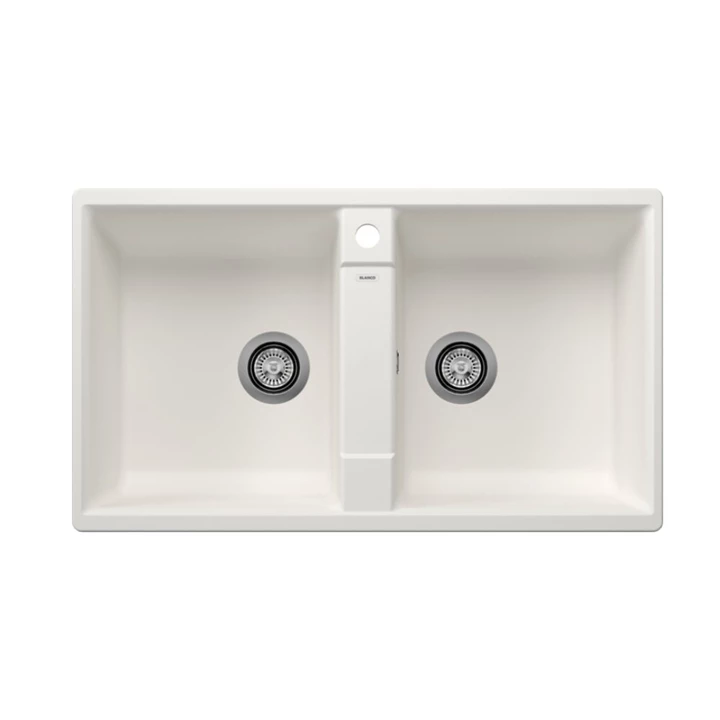 Blanco ZIA 9 silgranit mosogatótálca, excenter nélkül, fehér 516678 Blanco ZIA 9 silgranit mosogatótálca, excenter nélkül, fehér 516678