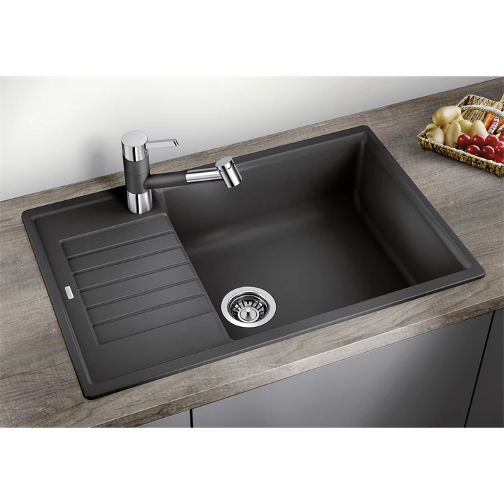 Blanco ZIA XL 6 S COMPACT silgranit mosogatótálca, antracit, excenter nélkül 523273 Blanco ZIA XL 6 S COMPACT silgranit mosogatótálca, antracit, excenter nélkül 523273