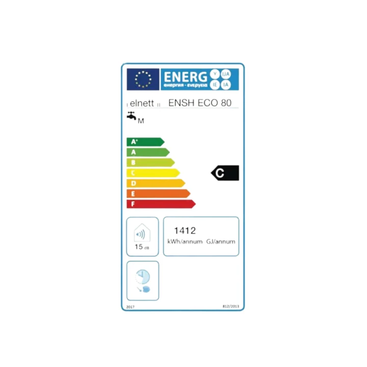 Elnett ECO 80 L elektromos vízmelegítő 1200 W 238814