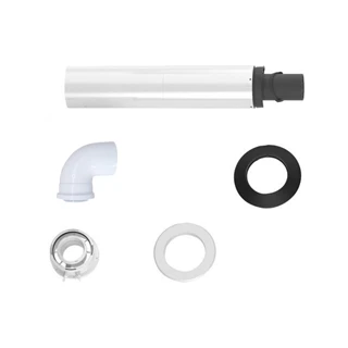 Bosch 60/100 Kondenzációs vízszintes kivezető szett PPS/ALU 7738112497