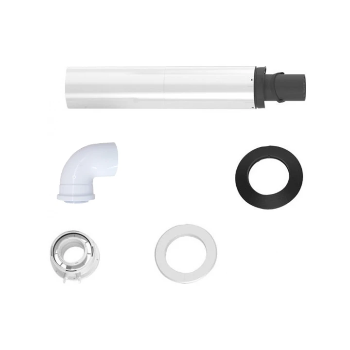 Bosch 60/100 Kondenzációs vízszintes kivezető szett PPS/ALU 7738112497