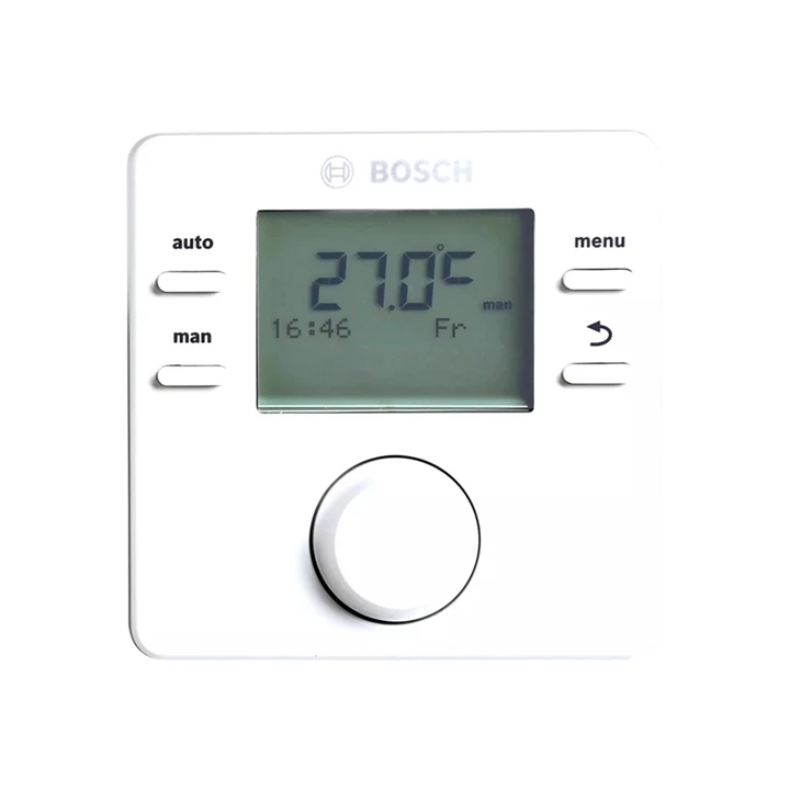 Bosch  CR100 digitális szobatermosztát, heti programozású, 1 direkt fűtési körhöz 7738111059