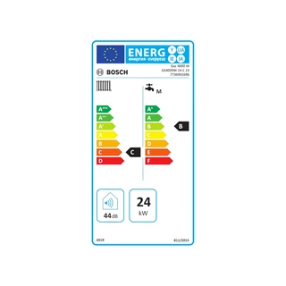 Bosch Gaz Star GS4000W 24 C 23 fali kéményes kombi gázkazán 24 kW 7736901696