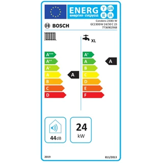 Bosch fali kondenzációs kombikészülék 24kW 7736902968 