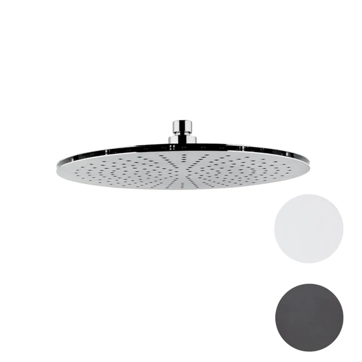Bugnatese Wellness kerek zuhanyfej 30 cm átmérővel matt fekete vagy fehér színben 19833OP Bugnatese Wellness kerek zuhanyfej 30 cm átmérővel matt fekete vagy fehér színben 19833OP