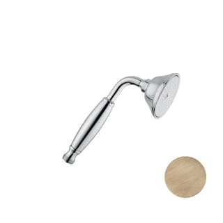 Bugnatese Wellness kézi zuhanyfej fém fogóval bronz színben 19743BR Bugnatese Wellness kézi zuhanyfej fém fogóval bronz színben 19743BR