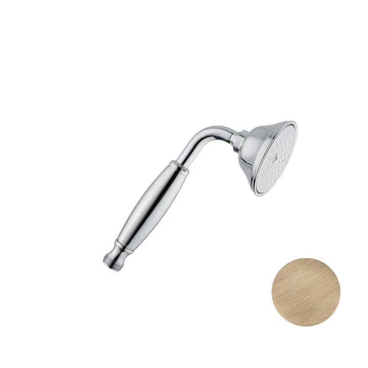 Bugnatese Wellness kézi zuhanyfej fém fogóval bronz színben 19743BR Bugnatese Wellness kézi zuhanyfej fém fogóval bronz színben 19743BR