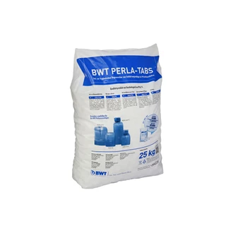 Bwt Perla regeneráló só, tablettázott, vízlágyító berendezésekhez, 25 kg 94239