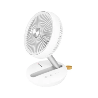 Humanas CoolAir F01 vezeték nélküli ventilátor, 15 órás működési idő, 180° dőlésszög, USB-C, 4 teljesítmény fokozat HUHS